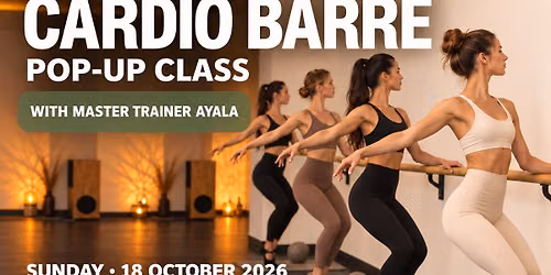 Barre pop up class