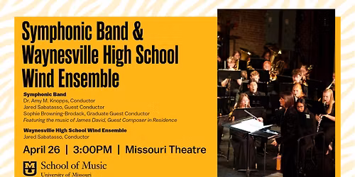 Symphonic Band and Waynesville High School Wind Ensemble