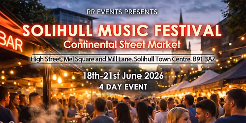Solihull Music festival 2026