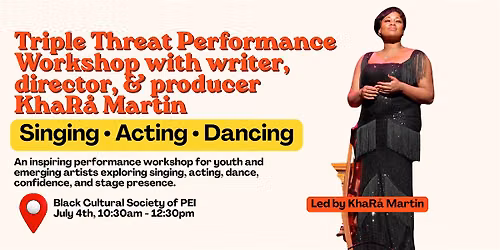 Triple Threat Performance Workshop with Cast of Coming Home