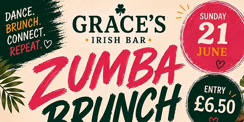 Zumba Brunch at Grace\u2019s Irish sport bar
