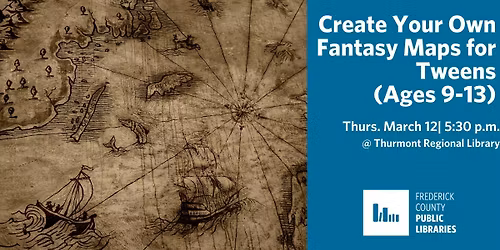 Create Your Own Fantasy Map for Tweens (Ages 9-13)