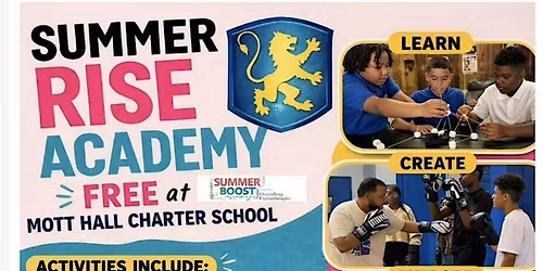 Mott Hall Charter School SUMMER RISE ACADEMY