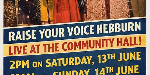 Raise Your Voice Hebburn @ Springwell 1940s