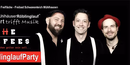 AfterR\u00f6blinglaufParty mit THE BEEFEES