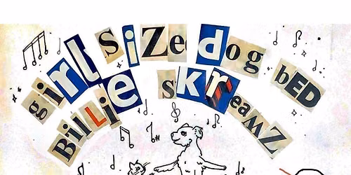 Girl Size Dog Bed and Billie Screamz at Lovelocks Cafe