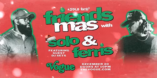 Friendsmas at The Vogue