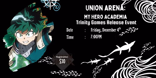Union Arena: My Hero Academia Release Event