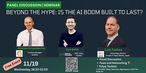 PANEL DISCUSSION - Beyond the Hype: Is the AI Boom Built to Last?