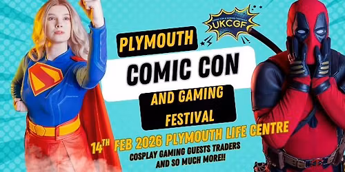 Plymouth Comic Con and Gaming Festival Spring