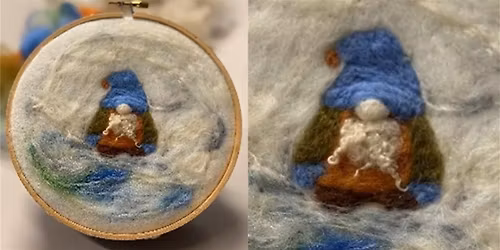 Needle Felting Gnome | Brenda Dwyer, instructor