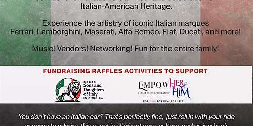 Italian American Heritage Car Meet and Festival
