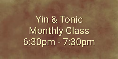 Yin & Tonic