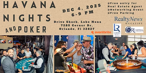 Havana Nights and Poker!