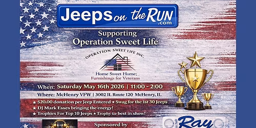 JOTR Just Jeep Show & Shine | Go Topless | Supporting Operation Sweet Life