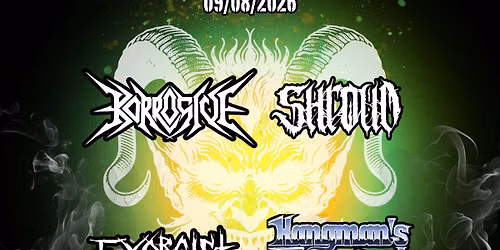 Korrosive\/Shroud\/Exorcist\/Hangman\u2019s Graveyard August 9th @Dominion Tavern