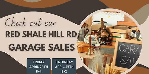 Red Shale Hill Rd Garage Sales