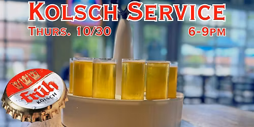 Kolsch Service with Fruh Kolsch