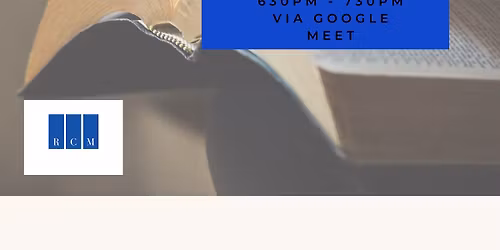 RCM Discipleship Class