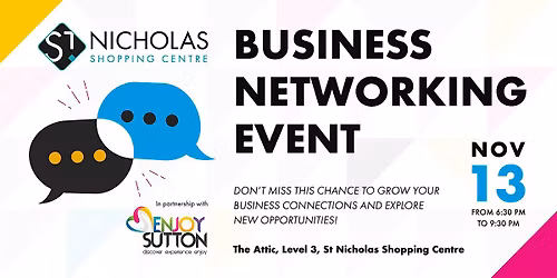 St Nics Business Networking Event