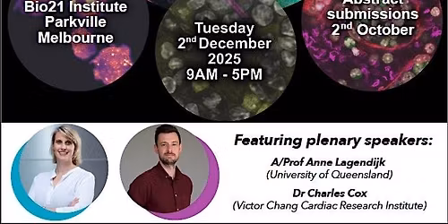17th ANZSCDB Victorian Cell and Developmental Biology Meeting