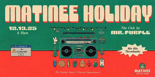 Matinee Holiday [90-00s]