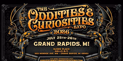 Grand Rapids Oddities & Curiosities Expo 2026