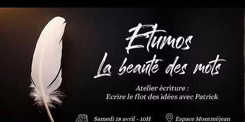 Etumos - Atelier d\u2019\u00e9criture \u2013 Lib\u00e9rer la pens\u00e9e, r\u00e9v\u00e9ler