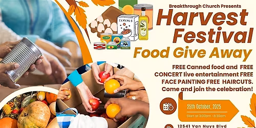 Food Give Away Harvest Festival