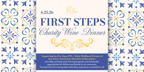 First Steps Charity Wine Dinner at Palio!