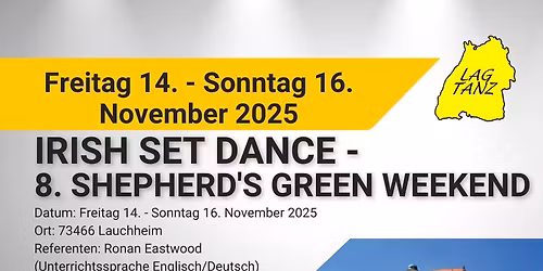 Irish Set Dance \u2013 8. Shepherd's Green Weekend