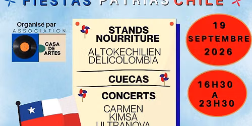 Fiestas patrias Chile \ud83c\udde8\ud83c\uddf1