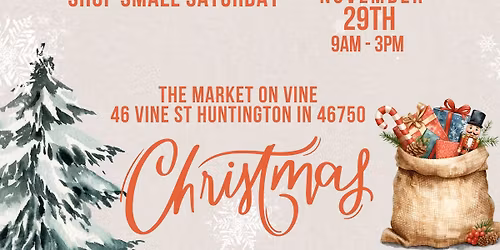 SHOP SMALL SATURDAY AT THE MARKET