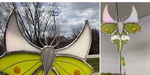 Luna moon stained glass make and take class COST $45