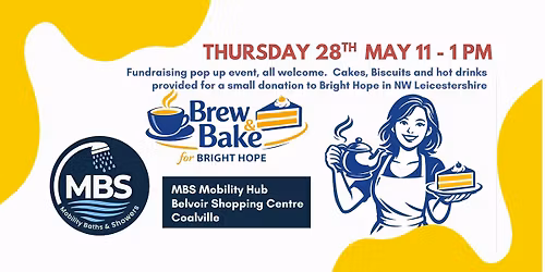 Community Hub Coffee Morning for Bright Hope in NWLeicestershire