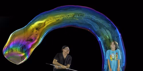 Amazing Bubble Man at IKEA Performing Art Center, Renton WA