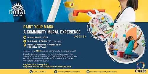 Paint Your Mark: A Community Mural Experience
