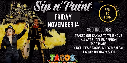 Jenni & Chente Sip N Paint