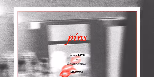 PINS + Gia Ford at Bootleg Social, Blackpool