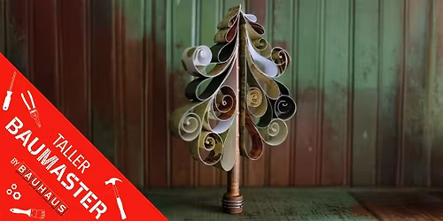 #BAUMASTER Zaragoza | Crea tu \u00c1rbol Navide\u00f1o de Papel