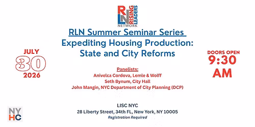 RLN Summer Series | Expediting Housing Production: State and City Reforms