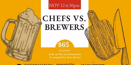 Chefs Vs. Brewers Dinner