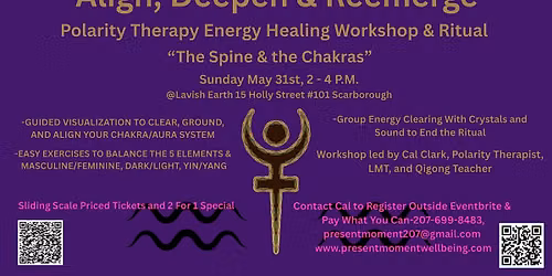 Align Deepen and Reemerge Polarity Therapy Workshop Ritual