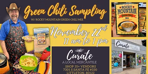 Rocky Mountain Green Chili Sampling at Aspen Grove