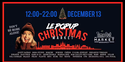 Lepopup Christmas Market @ Time Out Market Budapest