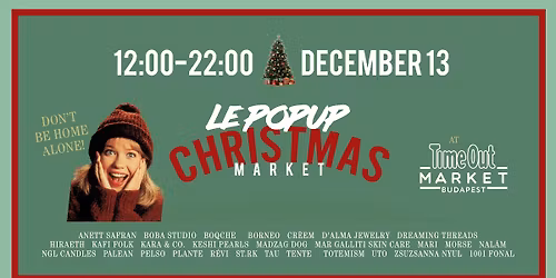 Lepopup Christmas Market @ Time Out Market Budapest