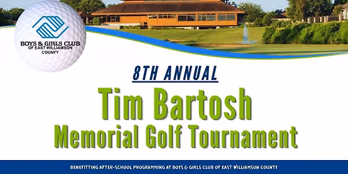 8th Annual Tim Bartosh Memorial Golf Tournament