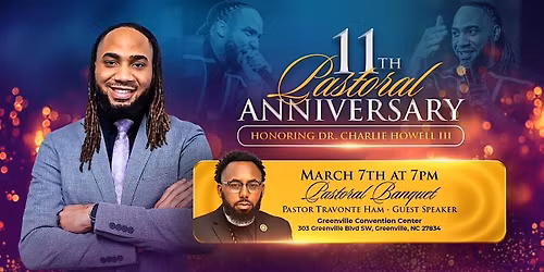 Pastor's Appreciation Banquet - March 7, 2026