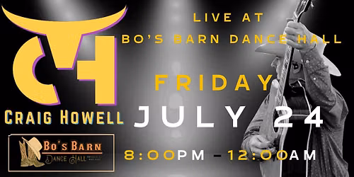Craig Howell @ Bo's Barn Dancehall