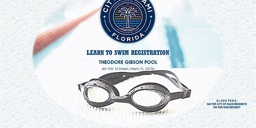 Gibson Pool Adult Swim Class Mon\/Wed (7:00 p.m.-7:45 p.m.)  July 2026
